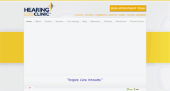 Desktop Screenshot of hearingloss.ca